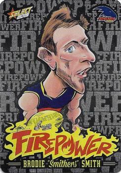2015 Select AFL Champions - Firepower Caricatures #FC2 Brodie Smith Front